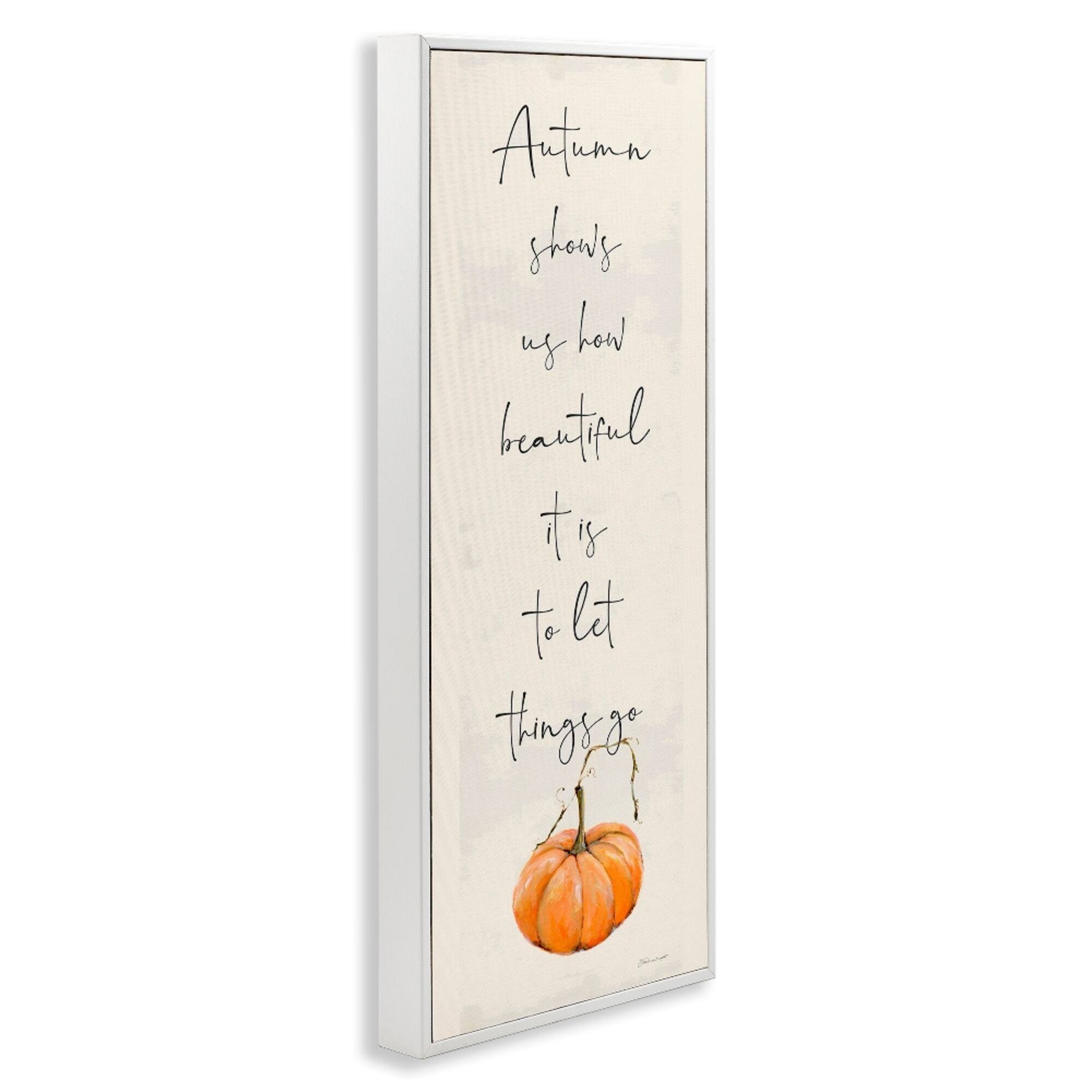 Stupell Industries Autumn Beauty Inspirational Framed Giclee Art